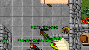 Kojot Dragon on screen