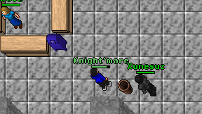 Knight'mare on screen