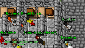 Druid Crye on screen