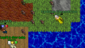 Nyddan Gleandrion on screen