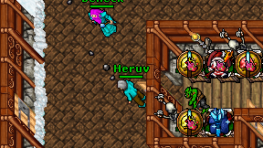 Heruv on screen