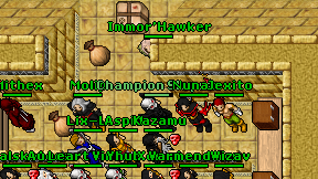 Immor'Hawker on screen