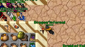 Dragon'infernal on screen