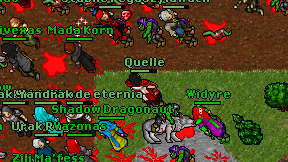 Quelle on screen