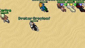 Drekar Greyleaf on screen