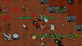 Knight of rookgard on screen