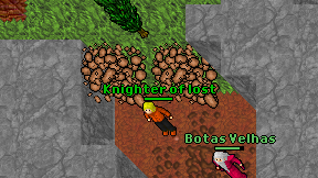 Knighter of lost on screen