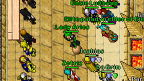 Lady Aries on screen