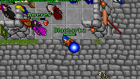 Blacharka on screen