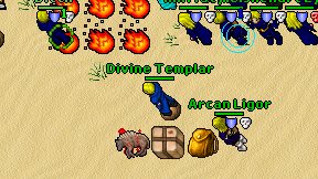 Divine Templar on screen