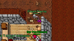 Flash Mariu on screen