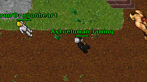 Astoeluman Jaming on screen