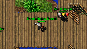 Druidinha Devil on screen