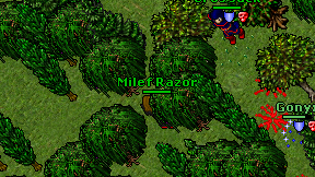 Milef Razor on screen