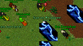 Saran Wrapper on screen