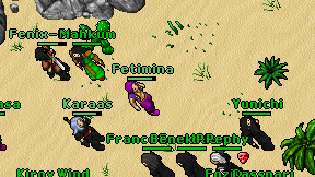Fetimina on screen