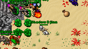 Shadow Djinn on screen