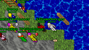 Flameberger on screen