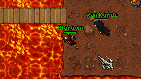 Blarown on screen