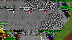 Redzone on screen