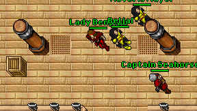 Lady Benpipa on screen