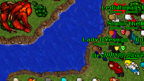 Lady Dazie on screen