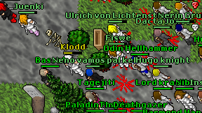 Klodd on screen