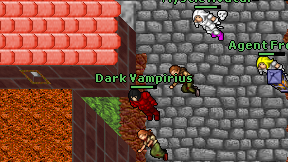 Dark Vampirius on screen
