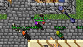 Circross on screen