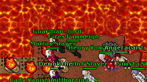 Fires Famweigh on screen
