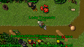 Lady Treendy on screen