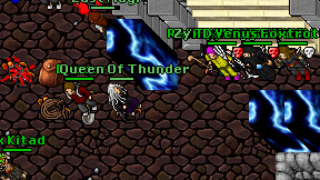 Queen Of Thunder on screen