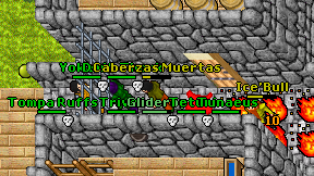 Caberzas Muertas on screen
