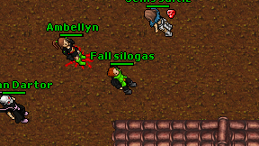 Fall silogas on screen