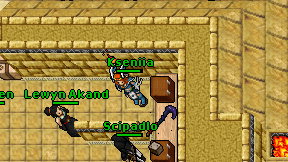 Kseniia on screen