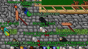 Faxim Faderron on screen