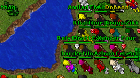 Frod druid on screen