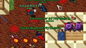 Enforcer of Mythera on screen