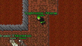 Lightning-Storm on screen