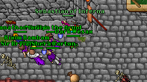 Dark Wesax on screen