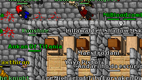 Lillamatte on screen