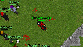 Drackonis on screen