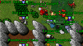 Eclipse of Knight on screen