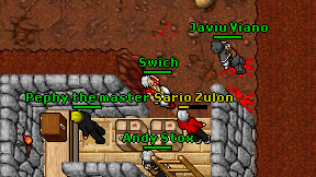 Swich on screen