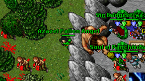 Azazel Fallen Angel on screen