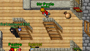 Sir Pyzio on screen
