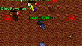 Drake Soldier on screen