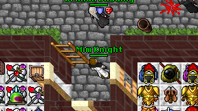 Mim Knight on screen