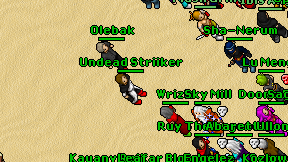 Undead Striiker on screen