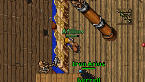 Afilius on screen